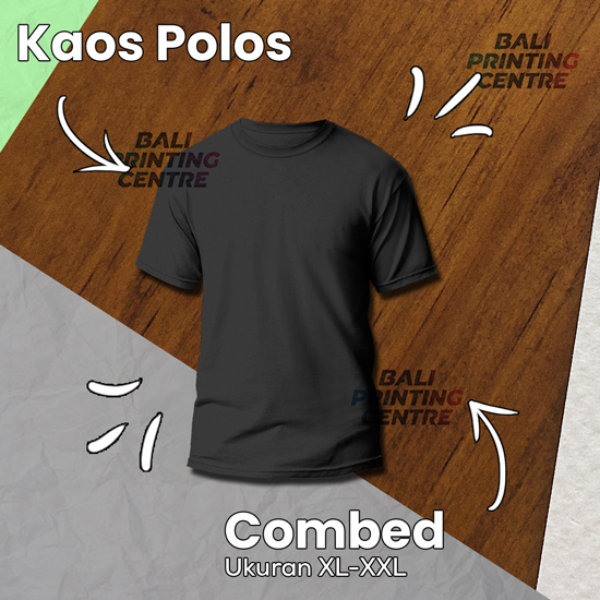 Kaos Polos Combed 2XL