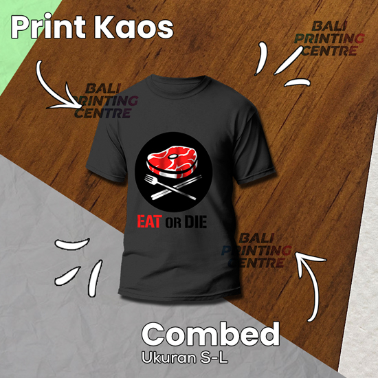 Print Kaos S-L Luas Gambar A5