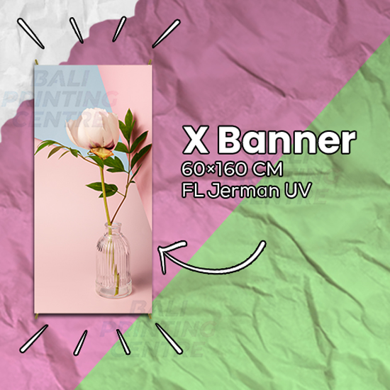 X Banner 60 X 160 Fl Jerman UV