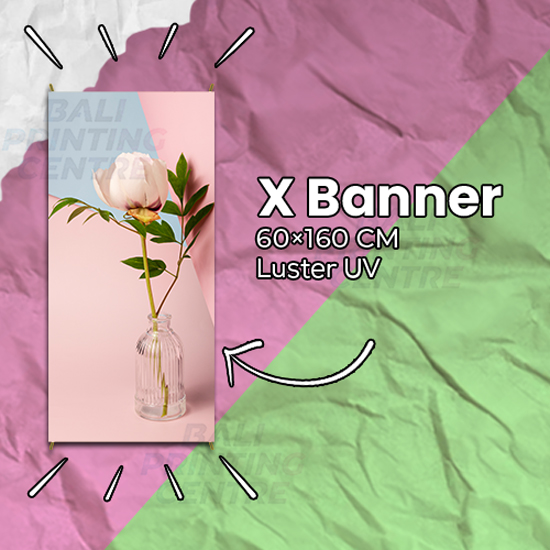 X Banner 60 X 160 Luster UV