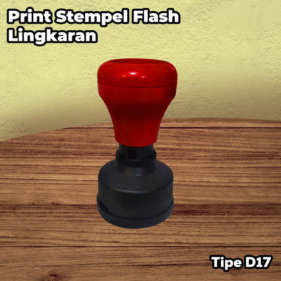 Stempel Flash Lingkaran D17