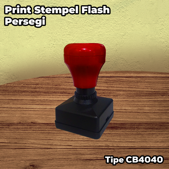 Stempel Flash Persegi CB4040