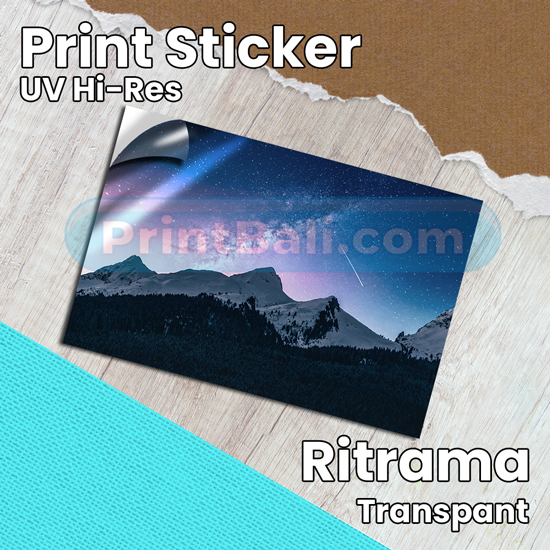 Print ST Ritrama Transparan UV