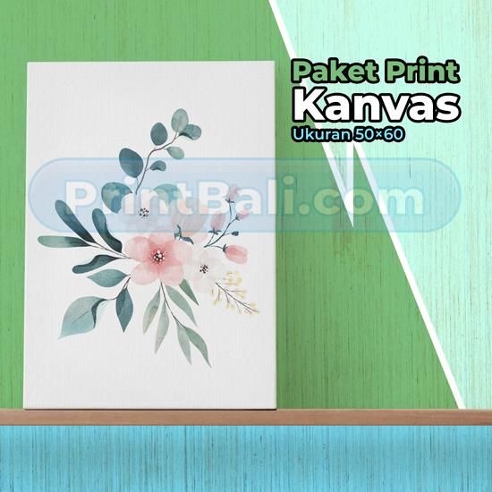 Paket Display Kanvas Spanram 50×60
