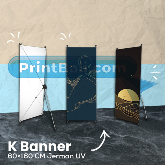 K Banner 60 X 160 Fl Jerman UV