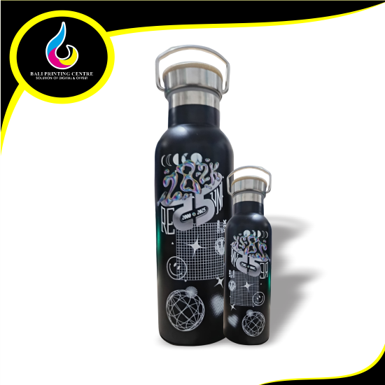 Print Tumbler Termos Bambu
