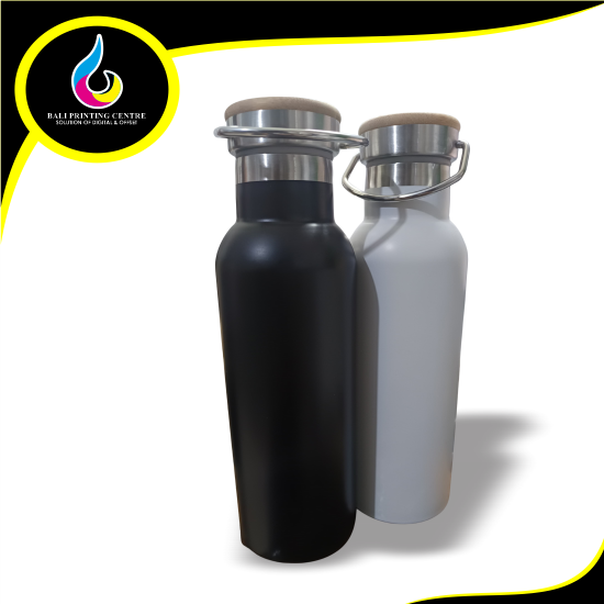 Tumbler Termos Bambu Tanpa Print