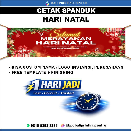 Spanduk Natal