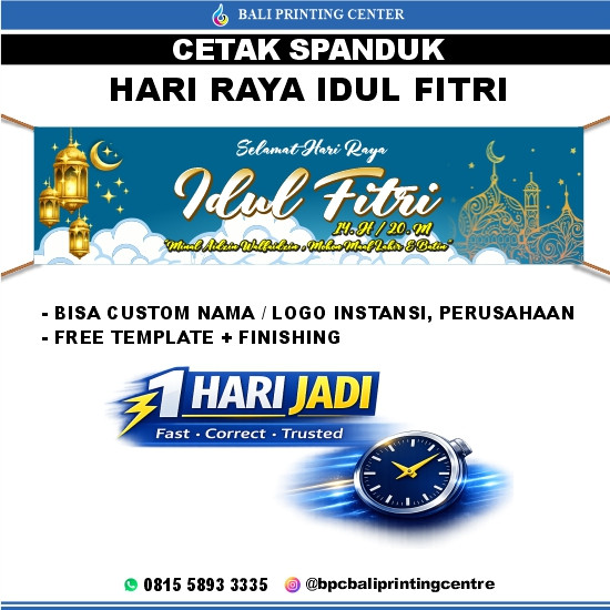Spanduk Idul Fitri