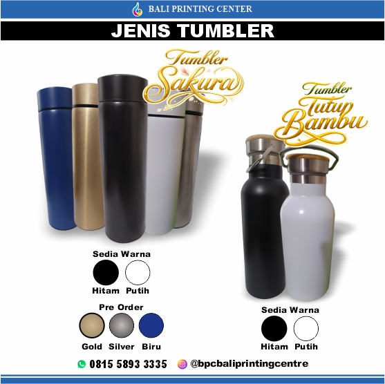 Cetak Tumbler Custom