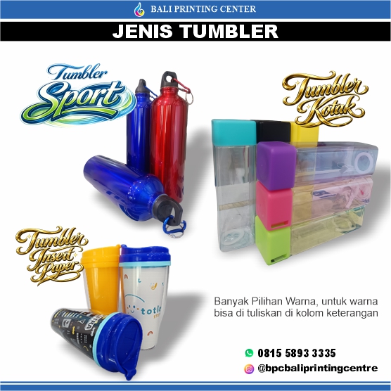 Cetak Tumbler Custom