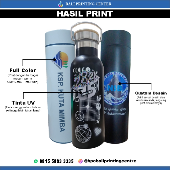 Cetak Tumbler Custom