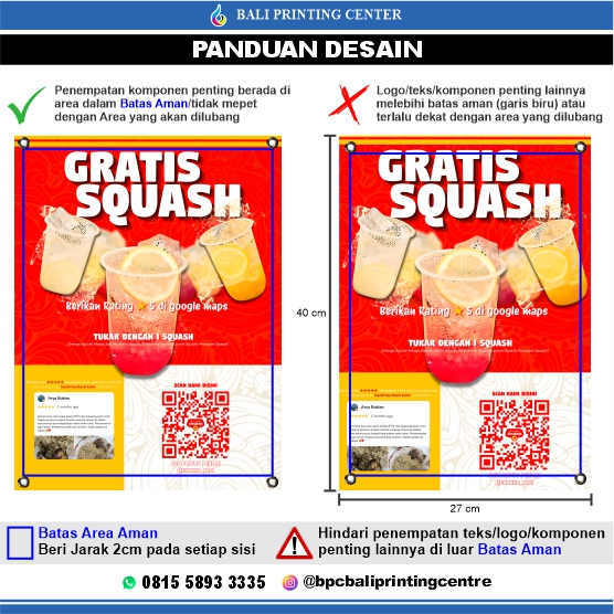 Paket Mini X Banner