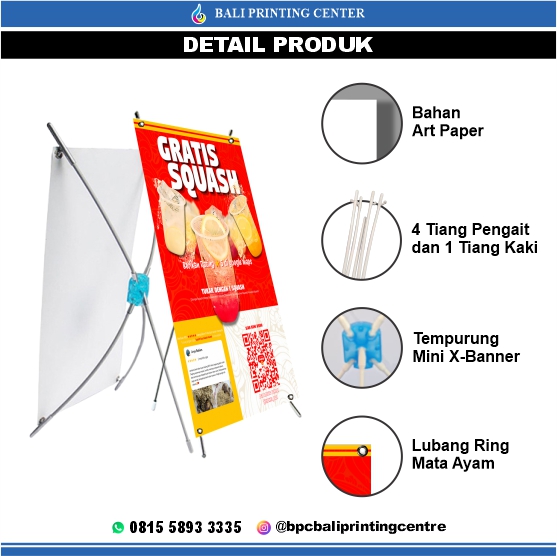 Paket Mini X Banner