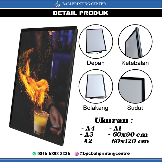 Cetak Lightbox Custom