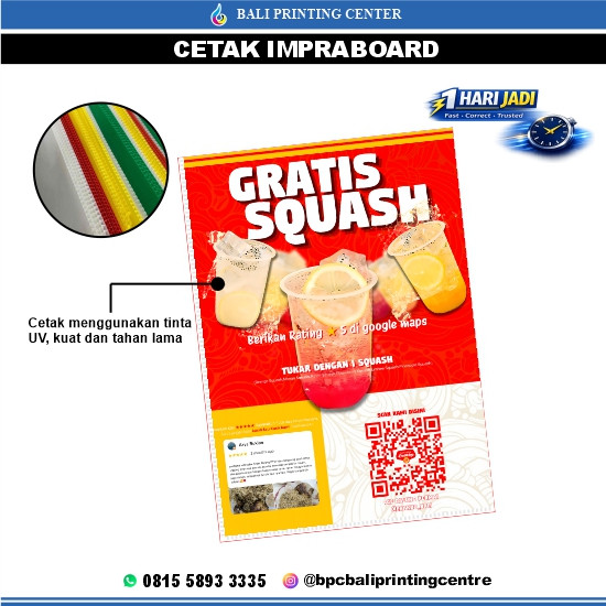 Paket Impraboard + Quantac(50X70)
