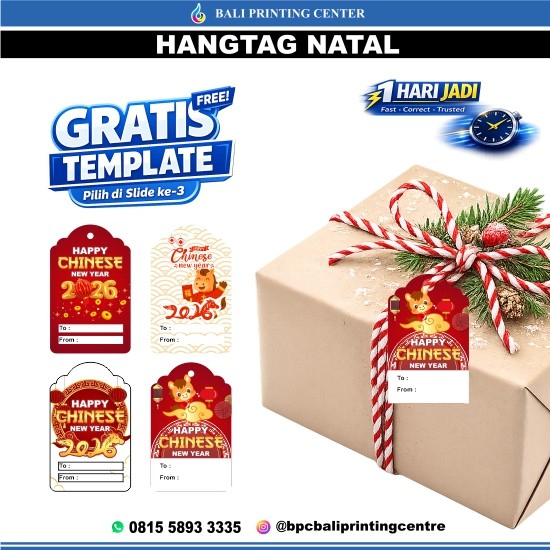 Cetak Hangtag Imlek