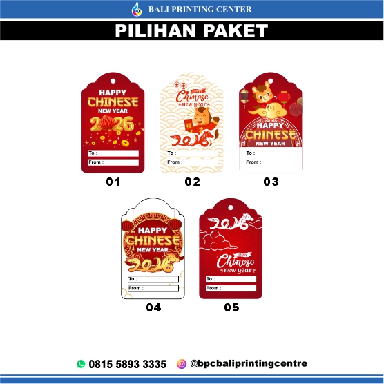 Cetak Hangtag Imlek