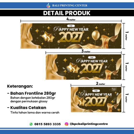 Spanduk Tahun Baru