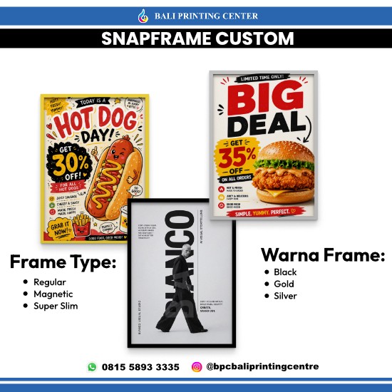 Print Snapframe Custom