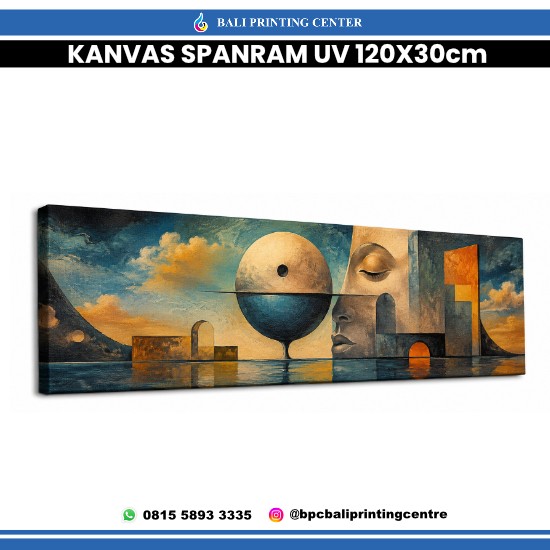 Spanram Kanvas 30x120
