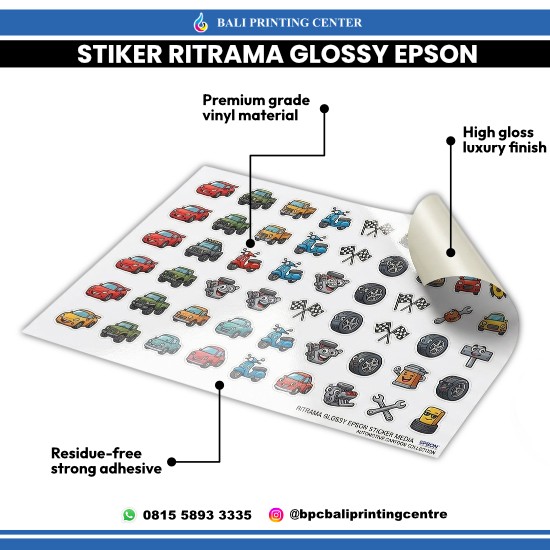 Print Stiker Ritrama Glossy