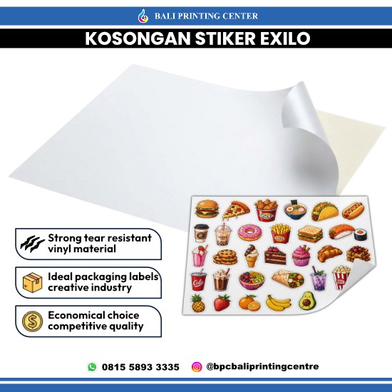 Kosongan Stiker Exilo