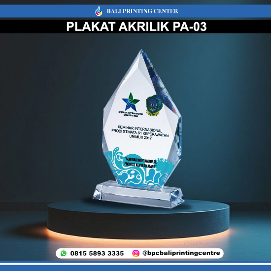 Plakat Akrilik 10mm (PA-03)
