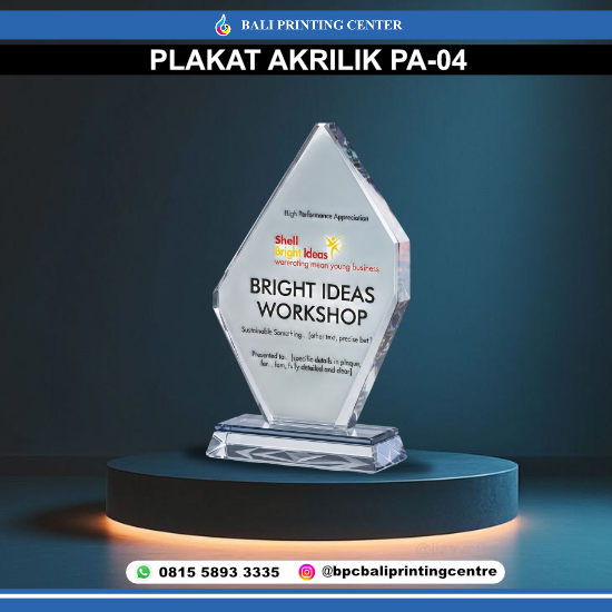 Plakat Akrilik 10mm (PA-04)