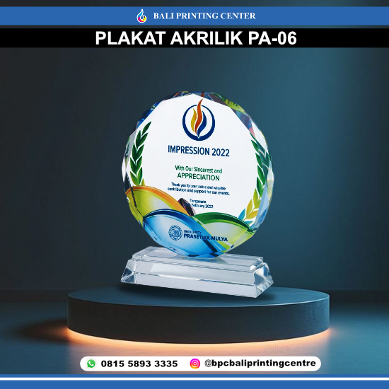Plakat Akrilik 10mm (PA-06)