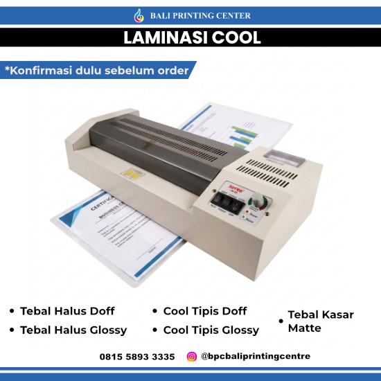 Laminasi Cool A3