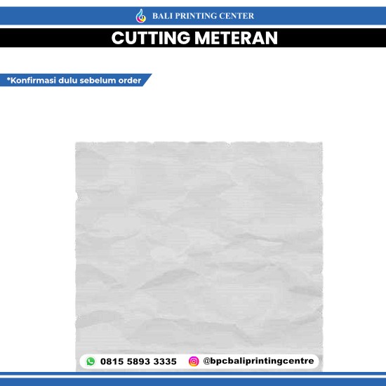 Cutting Meteran