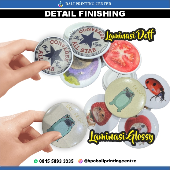 Cetak Pin Peniti Custom