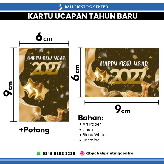 Kartu Ucapan Tahun Baru