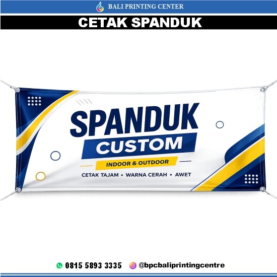 Spanduk / Backdrop / Poster Custom