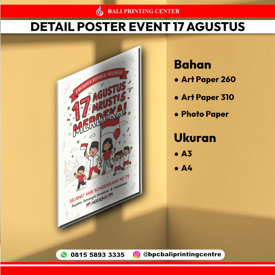 Poster Kemerdekaan