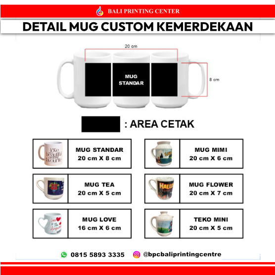 Custom Mug Special Kemerdekaan