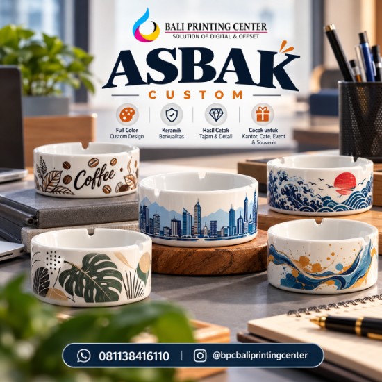 Print Asbak Custom
