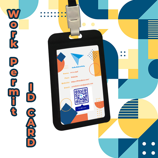 Work Permit ID Card