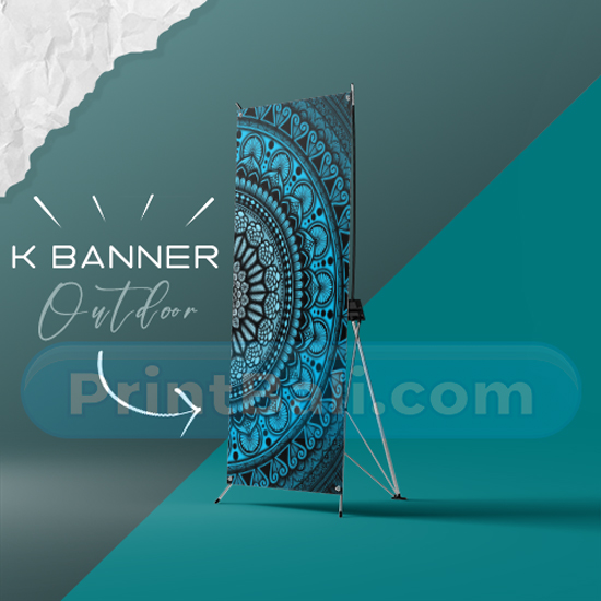 K Banner Cetak Outdoor 