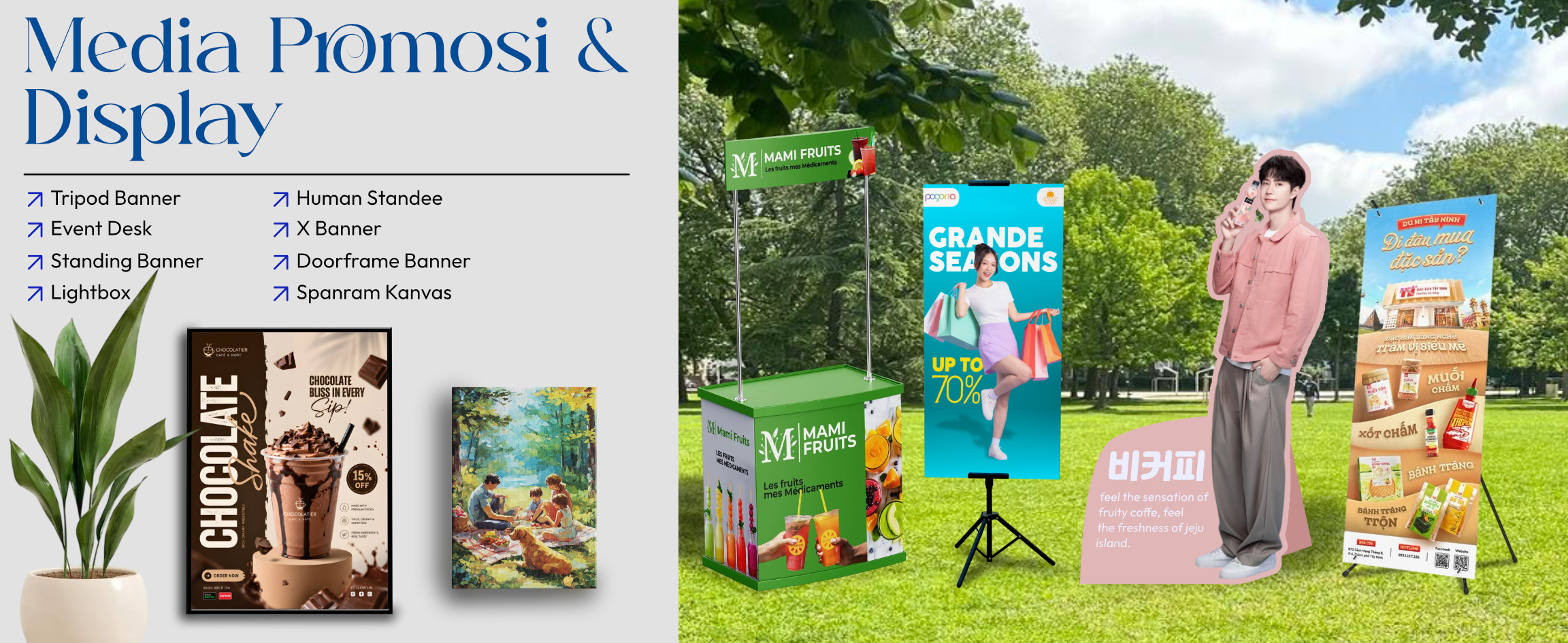 Cetak Media Promosi dan Display